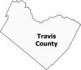 Travis County Map Texas