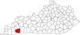 Trigg County Map Kentucky Locator