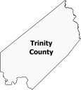 Trinity County Map Texas