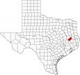 Trinity County Map Texas Locator