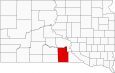Tripp County Map South Dakota Locator