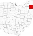 Trumbull County Map Ohio Locator