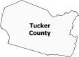 Tucker County Map West Virginia