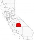 Tulare County Map California Locator
