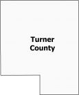 Turner County Map South Dakota