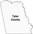 Tyler County Map Texas