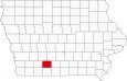Union County Map Iowa Locator