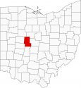 Union County Map Ohio Locator