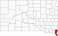 Union County Map South Dakota Locator