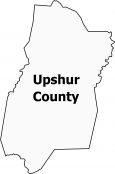 Upshur County Map West Virginia