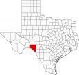 Val Verde County Map Texas Locator
