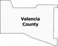Valencia County Map New Mexico