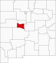 Valencia County Map New Mexico Locator