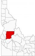 Valley County Map Idaho Locator