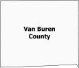 Van Buren County Map Iowa