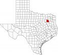 Van Zandt County Map Texas Locator