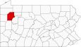 Venango County Map Pennsylvania Locator