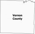Vernon County Map Missouri