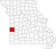 Vernon County Map Missouri Locator
