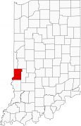 Vigo County Map Indiana Locator