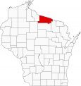 Vilas County Map Wisconsin Locator