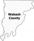 Wabash County Map Illinois Locator