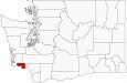 Wahkiakum County Map Washington Locator