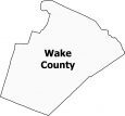 Wake County Map North Carolina