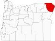 Wallowa County Map Oregon Locator