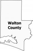Walton County Map Florida