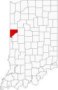 Warren County Map Indiana Locator