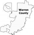 Warren County Map Mississippi