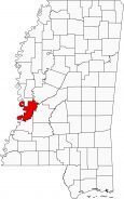 Warren County Map Mississippi Locator