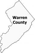 Warren County Map New Jersey