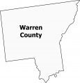 Warren County Map New York