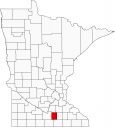 Waseca County Map Minnesota Locator