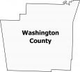 Washington County Map Arkansas