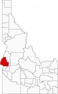 Washington County Map Idaho Locator