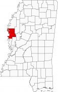Washington County Map Mississippi Locator