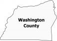 Washington County Map North Carolina