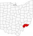 Washington County Map Ohio Locator