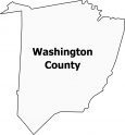 Washington County Map Tennessee