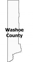 Washoe County Map Nevada