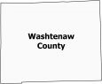 Washtenaw County Map Michigan
