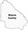 Wayne County Map Georgia