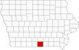 Wayne County Map Iowa Locator
