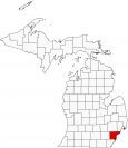 Wayne County Map Michigan Locator