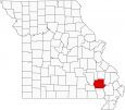 Wayne County Map Missouri Locator