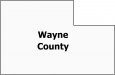 Wayne County Map Nebraska