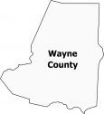 Wayne County Map North Carolina
